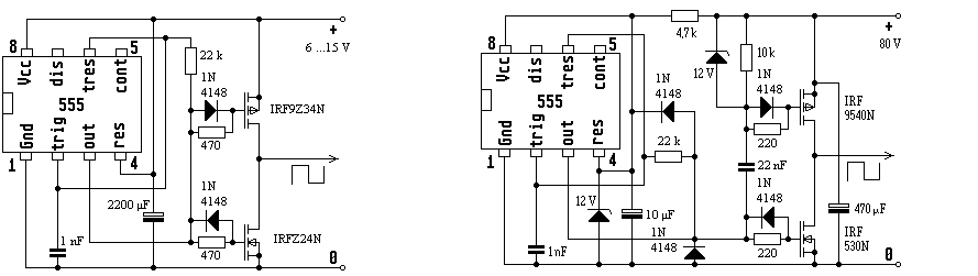 Rechteckgenerator MOS