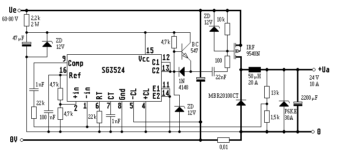 Spannungsteiler für 12V und 5V selber bauen - simpler Schaltplan